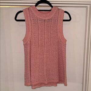C&C California Pink Knit Tank Top